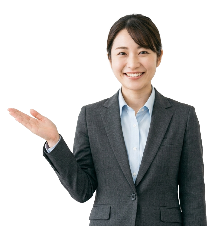 担当者がご夫婦にリースバックについて丁寧に説明している相談風景